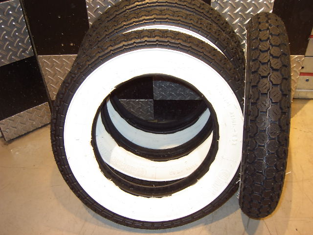 コンチネンタル ホワイトウォールタイヤ